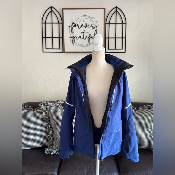 Obermeyer Kahina Hooded Full Zip Ski Jacket Women’s Size 8 Recco Winter $449 - Picture 6 of 16